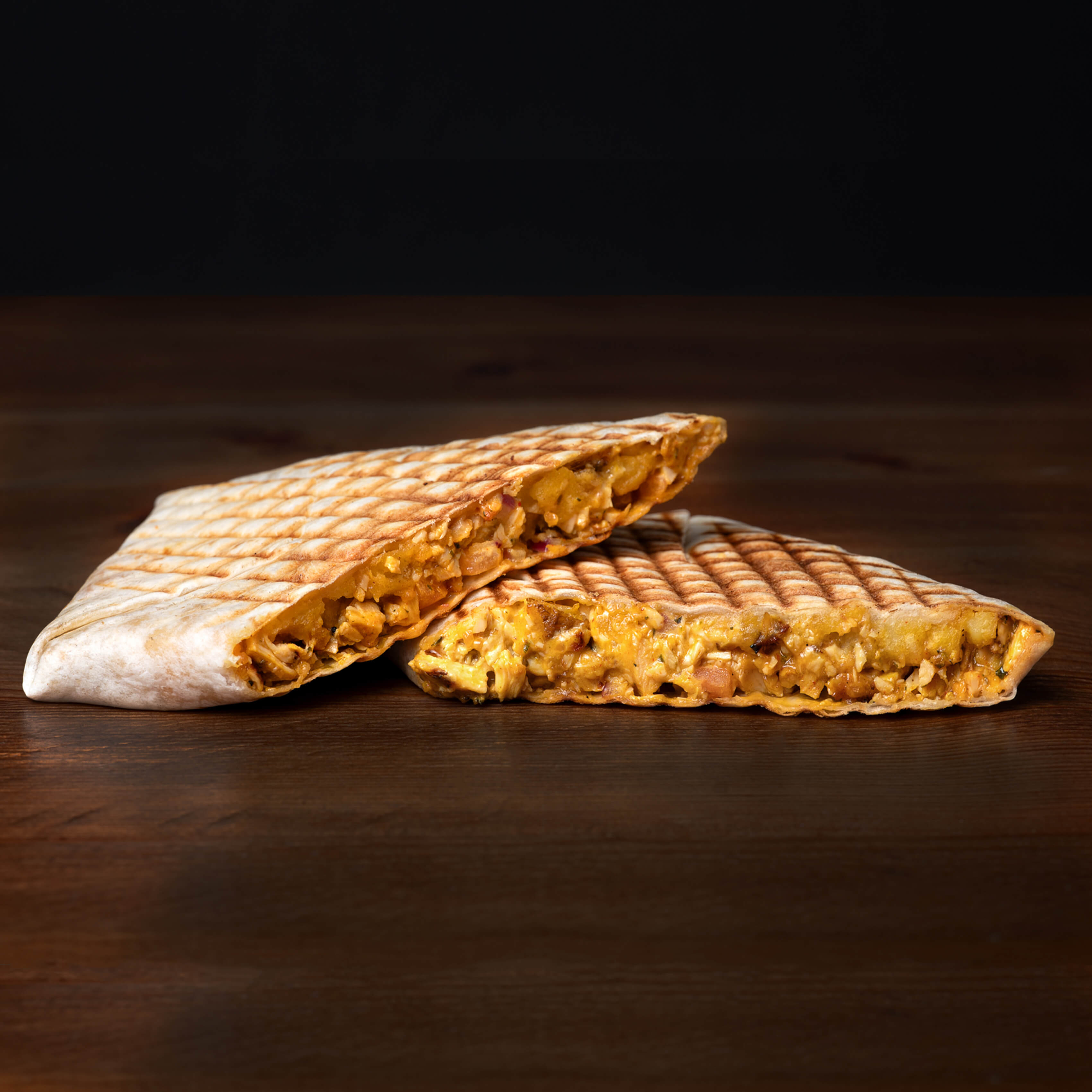 Tacos de pollo con pico de gallo